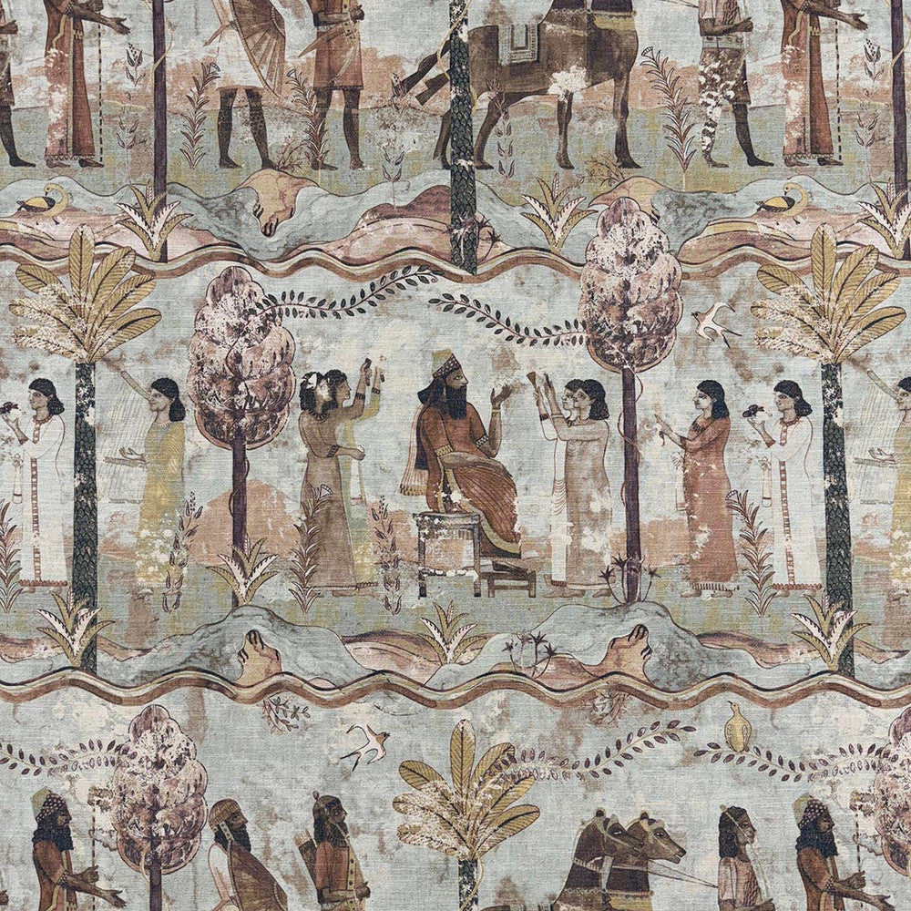 Jinto Earthen by Magnolia Fabric - 42 Cotton, 30 Linen, 28 Polyester India 45000 Horizontal: 27.5 and Vertical: 30.5 54 - Fabric Carolina -