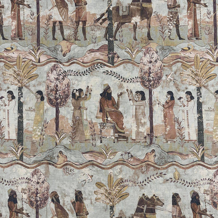 Jinto Earthen by Magnolia Fabric - 42 Cotton, 30 Linen, 28 Polyester India 45000 Horizontal: 27.5 and Vertical: 30.5 54 - Fabric Carolina -