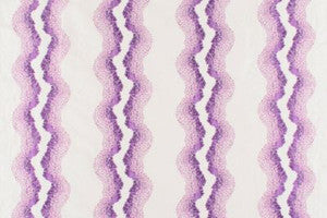 Scalamandre Fabric Anchita Embroidery Purple