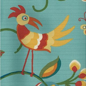 Joker Aqua by Norbar Fabric See Sample 100% COTTON PAKISTAN UFAC 1, CAL 117, NFPA 260 </p><p>Repeat: Horizontal: and Vertical: - 54 - Fabric Carolina -