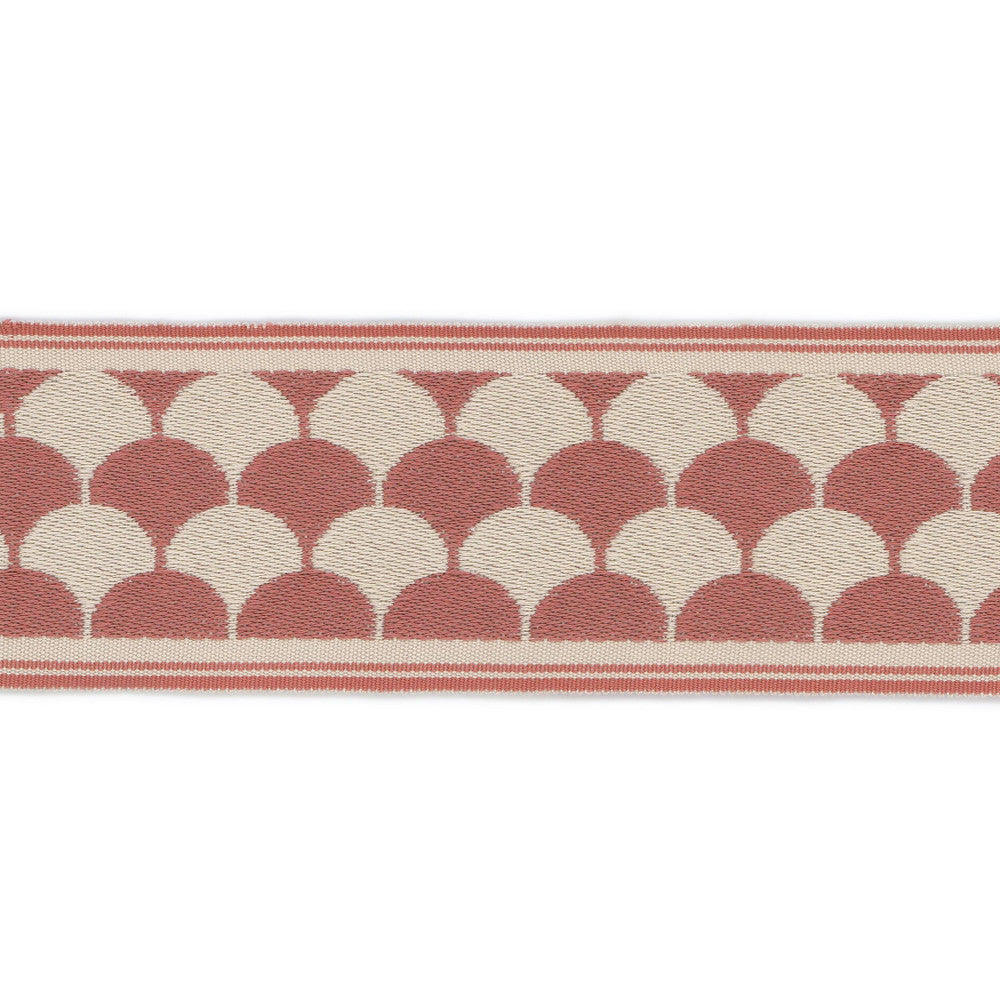 Jolie Tape 5 Clay by Stout Trim Stout Trim Jolie Tape 5 ClayTrim NEW TRADITIONS TRIM 100%SVI CHINA </p><p>Repeat: H: 1.250, V: 0.000 3 in - Fabric Carolina -