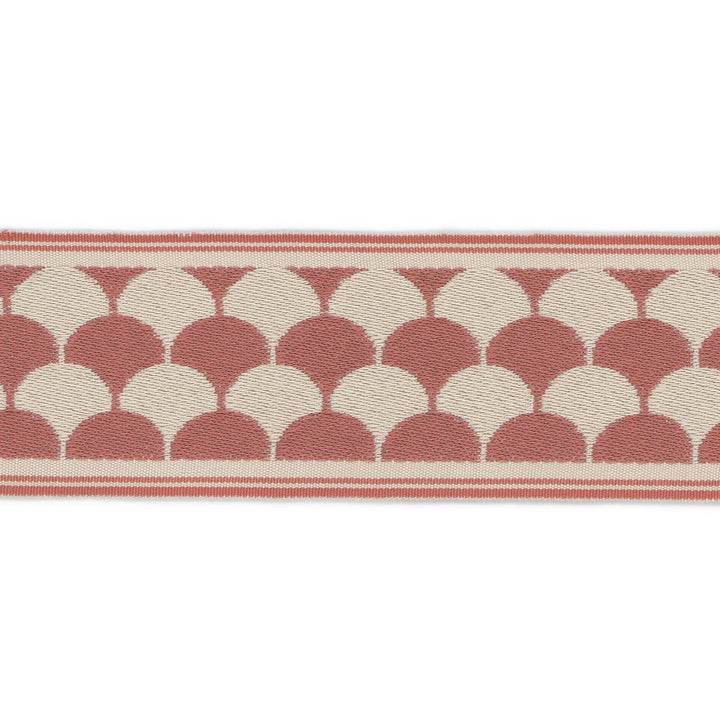 Jolie Tape 5 Clay by Stout Trim Stout Trim Jolie Tape 5 ClayTrim NEW TRADITIONS TRIM 100%SVI CHINA </p><p>Repeat: H: 1.250, V: 0.000 3 in - Fabric Carolina -