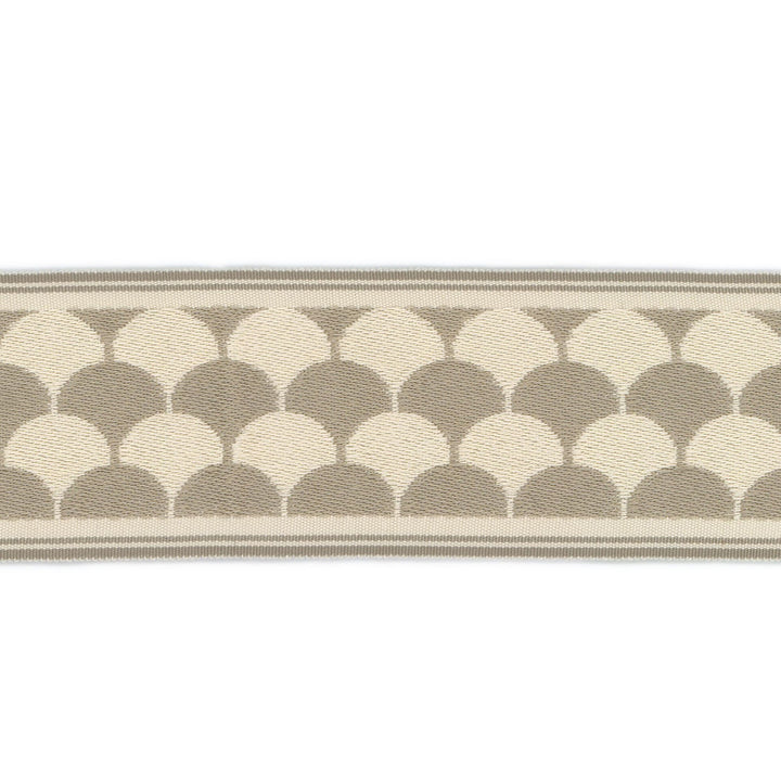Jolie Tape 7 Driftwood by Stout Trim Stout Trim Jolie Tape 7 DriftwoodTrim NEW TRADITIONS TRIM 100%SVI CHINA </p><p>Repeat: H: 1.250, V: 0.000 3 in - Fabric Carolina -