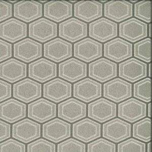 Jordan Slate by Norbar Fabric See Sample 100% POLYESTER INDIA 2 7/8"V 1 3/4"H 54 - Fabric Carolina -