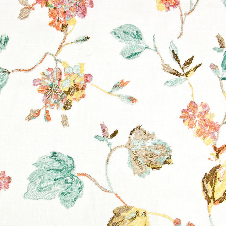 Journey 1 Springtime by Stout Fabric Stout Fabric Journey 1 SpringtimeFabric COLOR MY WINDOW BAHAMA/SEAGLASS INDIA </p><p>Repeat: H: 25.500, V: 12.250 51 in - Fabric Carolina -