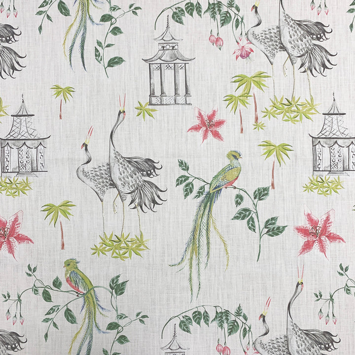 Joybird Limo by Magnolia Fabric - 95 COTTON, 5 LINEN USA 30000 Horizontal: 25.19 and Vertical: 25.19 54 - Fabric Carolina -