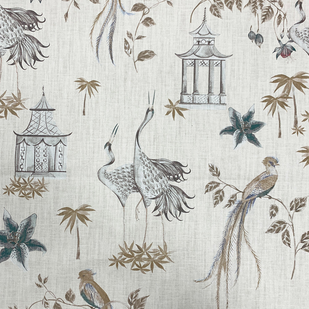 Joybird Serene by Magnolia Fabric - 95 Cotton, 5 Linen Usa 30000 Horizontal: 25.19 and Vertical: 25.19 54 - Fabric Carolina -