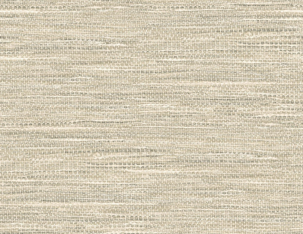 Rina Warm Stone by Seabrook Wallpaper Japandi Style United States 60.53 20.87" 27" - Fabric Carolina -