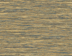 Rina Honey & Navy by Seabrook Wallpaper