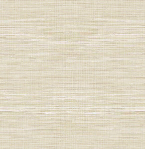 Mei Stringcloth Sandstone by Seabrook Wallpaper