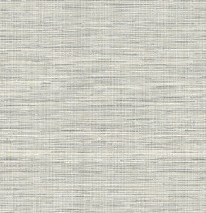 Mei Stringcloth Argos Grey by Seabrook Wallpaper
