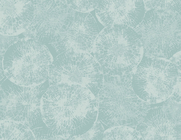 Eren Glacier by Seabrook Wallpaper Japandi Style United States 60.53 20.87" 27" - Fabric Carolina -