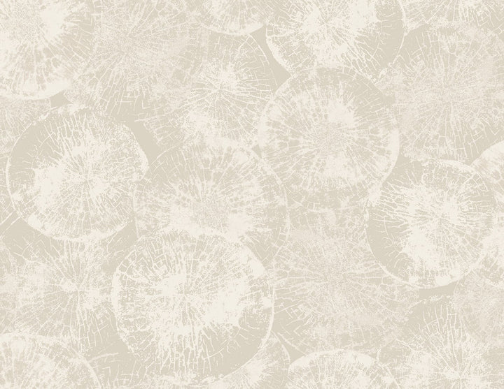 Eren Dove Grey by Seabrook Wallpaper Japandi Style United States 60.53 20.87" 27" - Fabric Carolina -