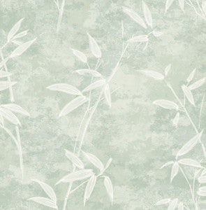 Honshu Bamboo Seafoam by Seabrook Wallpaper
