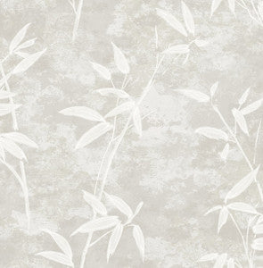 Honshu Bamboo Henon Gray by Seabrook Wallpaper