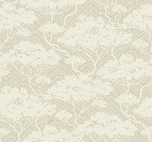 Nara Stringcloth Linen by Seabrook Wallpaper