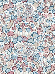 Scalamandre Fabric Ziba Peacock Rose