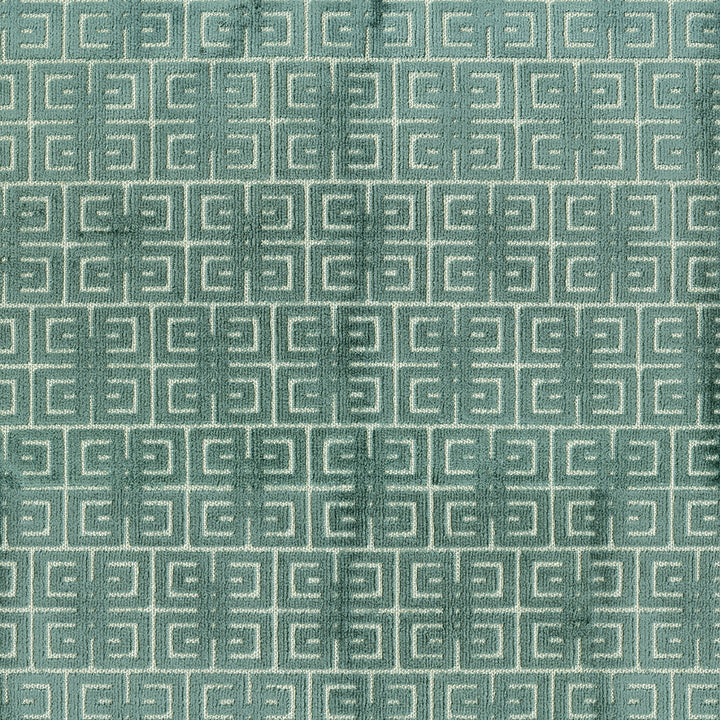 Julian 34 Aqua by ABBEYSHEA Fabric 69% Rayon
36% Polyester
5% Linen CN 50,000 Double Rubs (Wyzenbeek) </p><p>Repeat: Horizontal: 2.76 in. (7 cm) up the roll and Vertical: 5.59 in. (14.2 cm) across the roll 55 in. (140 cm) - Fabric Carolina -