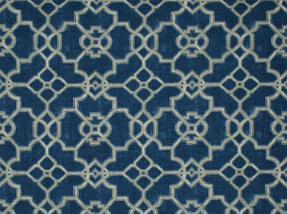 Julian Indigo 593 by Jennifer Adams Fabric our website for purchase 100% Cotton Pakistan 50000 Horizontal: 13.5" and Vertical: 12.25" 54" - Fabric Carolina -