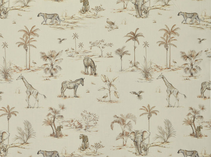Jumanji 618 Safari by Covington Fabric 100% COTTON India 7500 Horizontal: 27 and Vertical: 27 56.5 - Fabric Carolina -