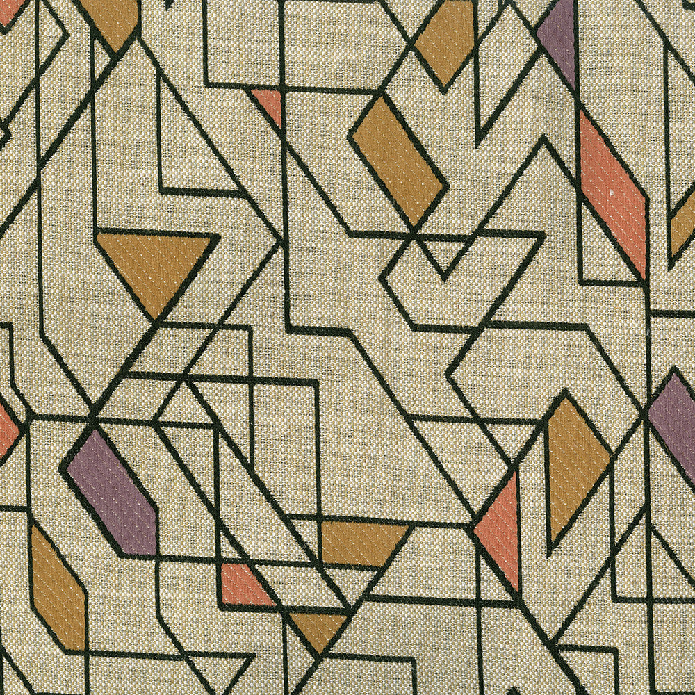 Maze 14 Spumoni by ABBEYSHEA Fabric 60% Polyester, 25% Rayon, 15% Linen China 50,000 Double Rubs (Wyzenbeek) </p><p>Repeat: Horizontal: 27 in. (68.60 cm) Up the Roll and Vertical: 27 in. (68.60 cm) Across the Roll 56" (142 cm) - Fabric Carolina -