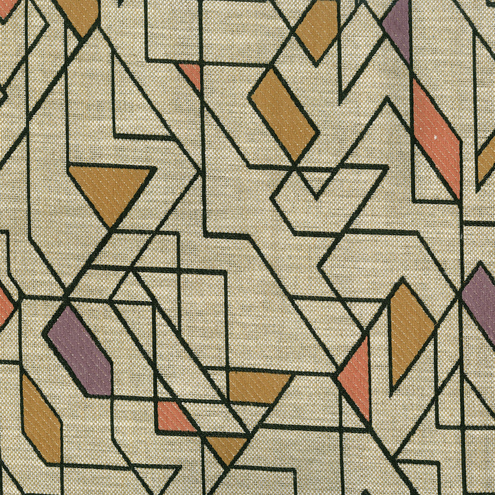 Maze 14 Spumoni by ABBEYSHEA Fabric 60% Polyester, 25% Rayon, 15% Linen China 50,000 Double Rubs (Wyzenbeek) </p><p>Repeat: Horizontal: 27 in. (68.60 cm) Up the Roll and Vertical: 27 in. (68.60 cm) Across the Roll 56" (142 cm) - Fabric Carolina -