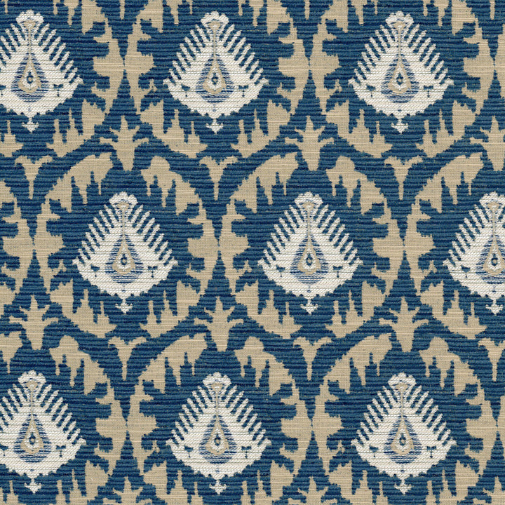 Jutland 4 Baltic by Stout Fabric Stout Fabric Jutland 4 BalticFabric Great Impressions Blue/Spa 82%Pol 18%Cot Turkey </p><p>Repeat: H: 7.125, V: 1.25 54 in - Fabric Carolina -