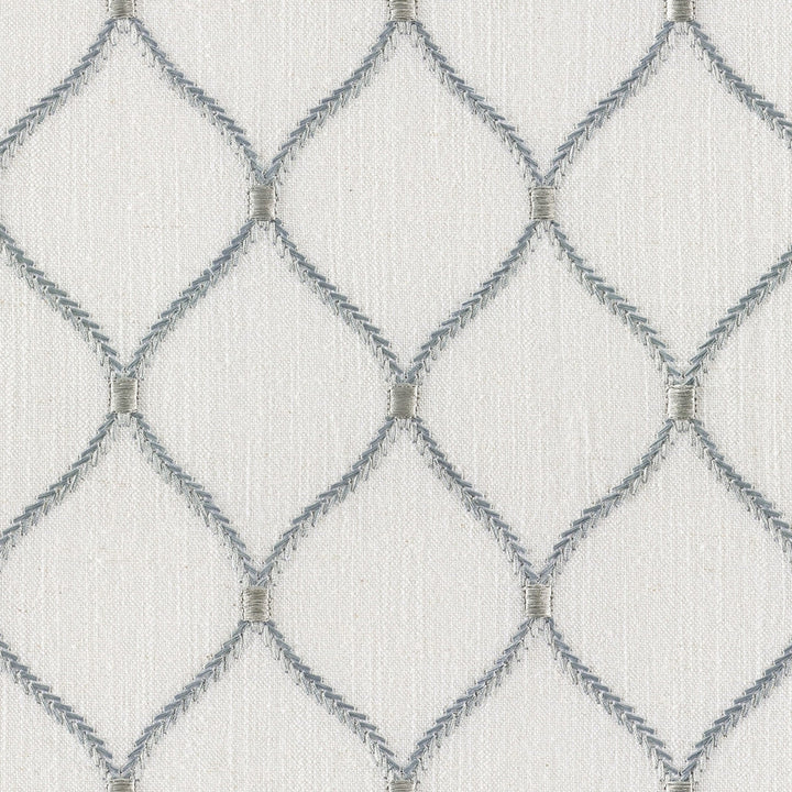 Socrates Jovial Ice by Europatex Designer Fabric Socrates 20% Linen, 45% Viscose, 35% Polyester 4.3" H, 5.1" V 56.00 inches - Swanky Fabrics -