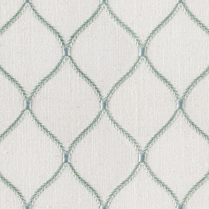 Socrates Jovial Sea Pearl by Europatex Designer Fabric Socrates 20% Linen, 45% Viscose, 35% Polyester 4.3" H, 5.1" V 56.00 inches - Swanky Fabrics -