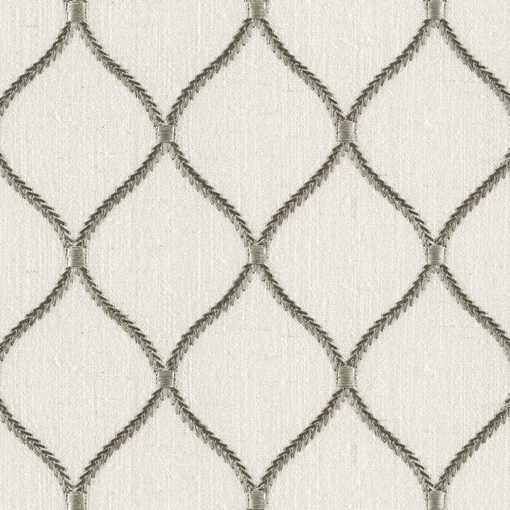 Socrates Jovial Stone by Europatex Designer Fabric Socrates 20% Linen, 45% Viscose, 35% Polyester 4.3" H, 5.1" V 56.00 inches - Swanky Fabrics -