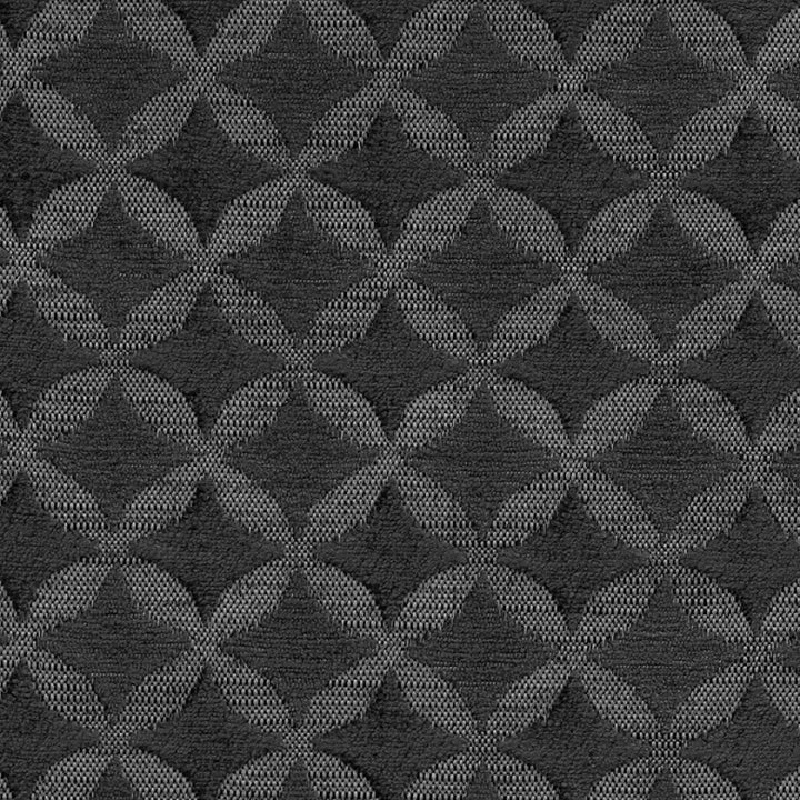 Kingston # 110 Charcoal by Maxwell Fabric STUDIO-MAYFAIR 61% VISCOSE/23% POLYESTER
16% COTTON INDIA See sample </p><p>Repeat: Horizontal: 1.25" and Vertical: 1.25" 54.3" - Fabric Carolina -