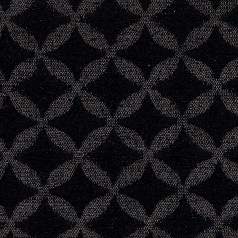 Kingston # 209 Black by Maxwell Fabric STUDIO-MAYFAIR 61% VISCOSE 23% POLYESTER
16% COTTON INDIA </p><p>Repeat: Horizontal: H-1.25 and Vertical: V-1.25 54.3" - Fabric Carolina -