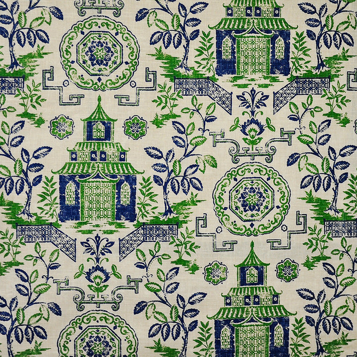 Kasmir # 111 Kelly by Maxwell Fabric COLOR THEORY-VOL.I INDIGO 55% LINEN 45% RAYON CHINA </p><p>Repeat: Horizontal: H-13.5 and Vertical: V-27 54" - Fabric Carolina -