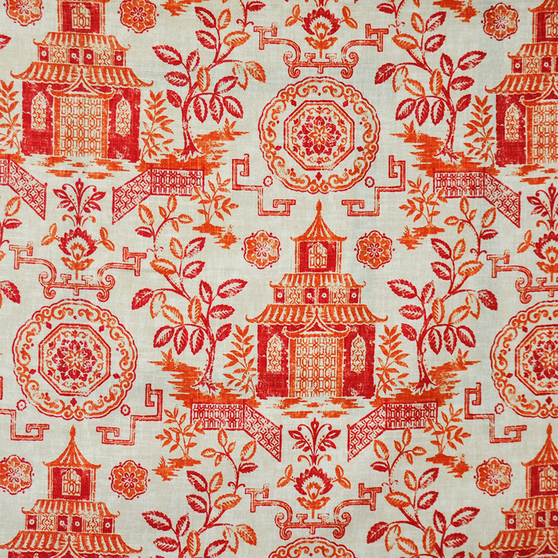 Kasmir # 308 Bittersweet by Maxwell Fabric COLOR THEORY-VOL.I SUNSET 55% LINEN 45% RAYON CHINA </p><p>Repeat: Horizontal: H-13.5 and Vertical: V-27 54" - Fabric Carolina -