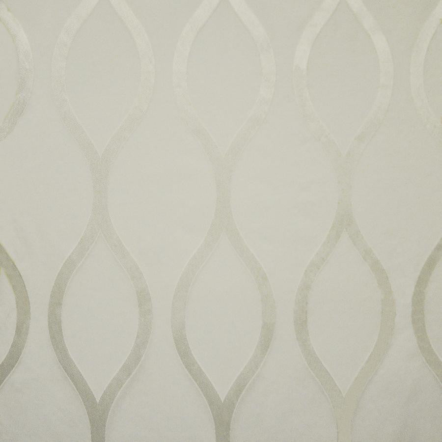 Kennedy # 601 Star by Maxwell Designer Fabric Sheer Style 100% POLYESTER TURKEY V-15.4"H-7.9" 118" - Swanky Fabrics -