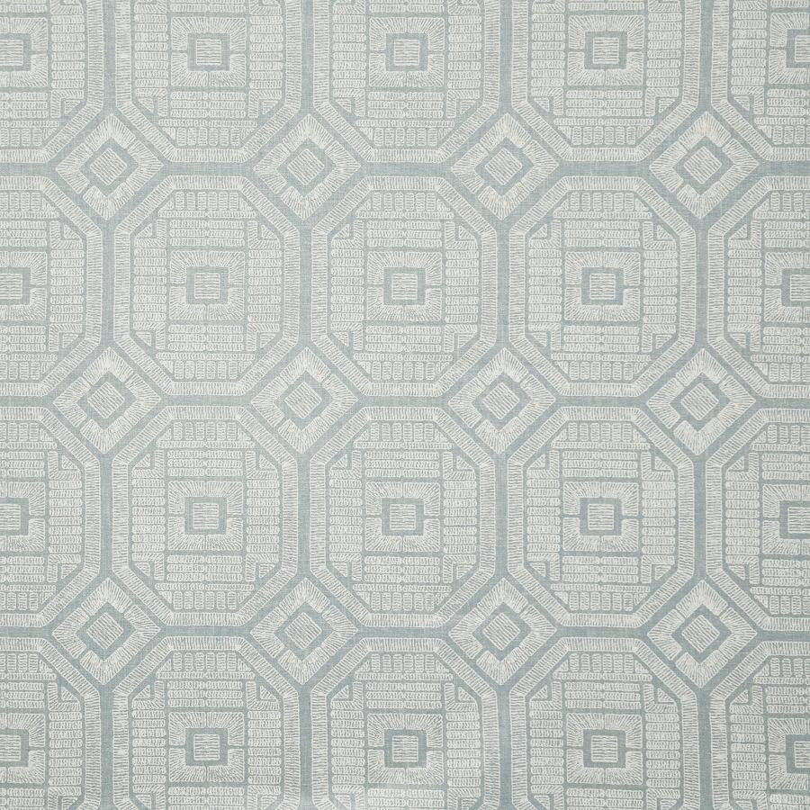Koopa # 844 Tahiti by Maxwell Fabric COLOR WAVES-RIVIERA 70% COTTON/25% POLYESTER 5% LINEN INDIA V-8"H-7.25" 54" - Fabric Carolina -