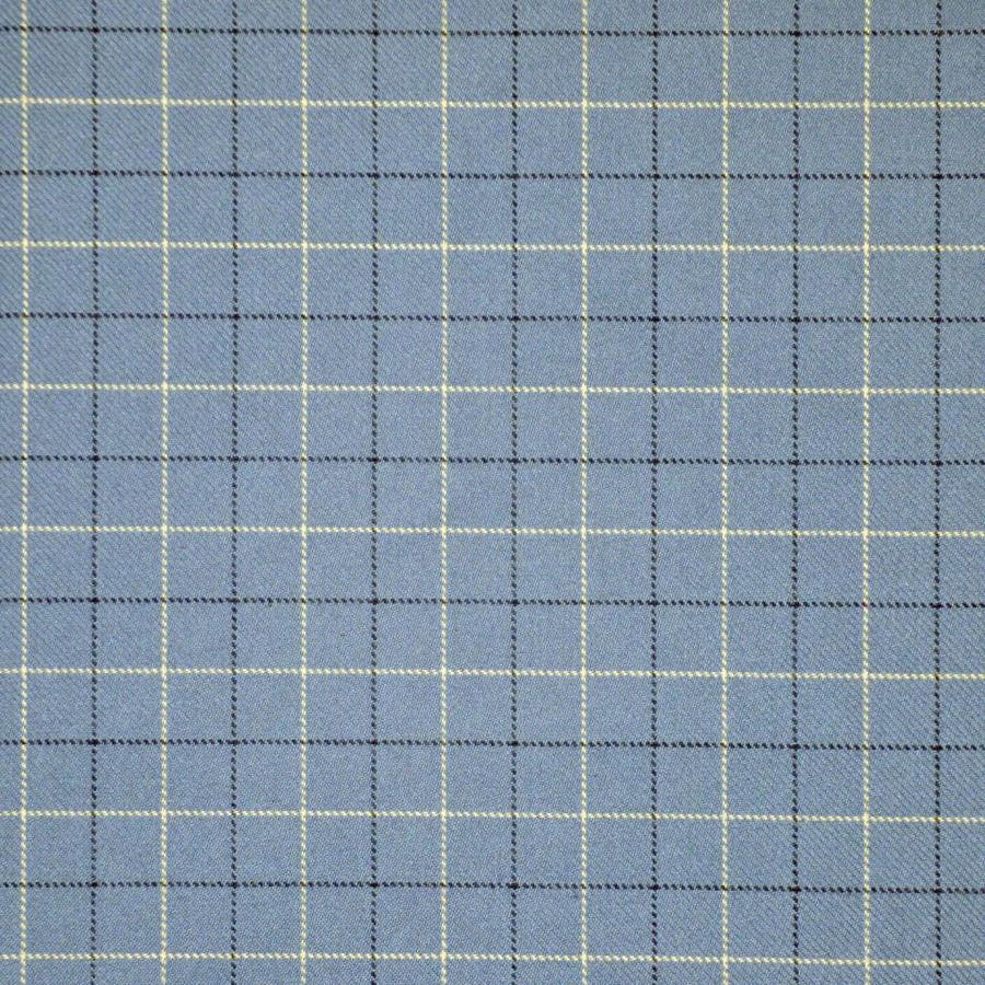 Kincaid # 419 Airforce by Maxwell Designer Fabric Menswear-Plaids & Checks 100% POLYESTER CHINA V-2" H-2" 56" - Swanky Fabrics -