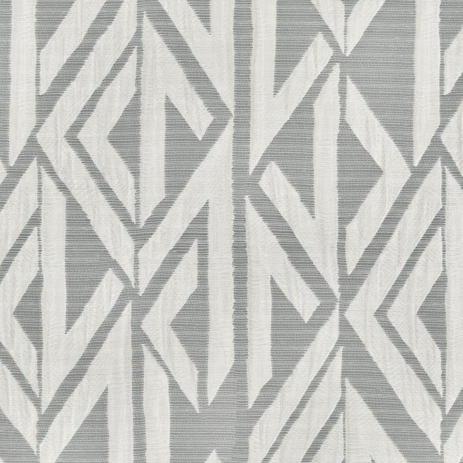 Keats # 901 Silver by Maxwell Fabric Regency 100% POLYESTER INDIA V - 20" H - 13.7" 56" - Fabric Carolina -