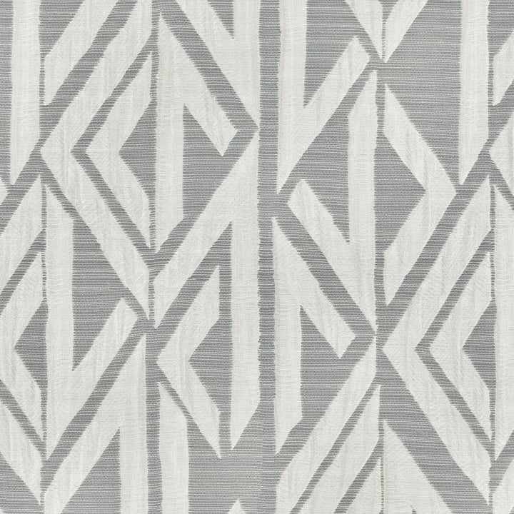 Keats # 901 Silver by Maxwell Fabric Regency 100% POLYESTER INDIA V - 20" H - 13.7" 56" - Fabric Carolina -