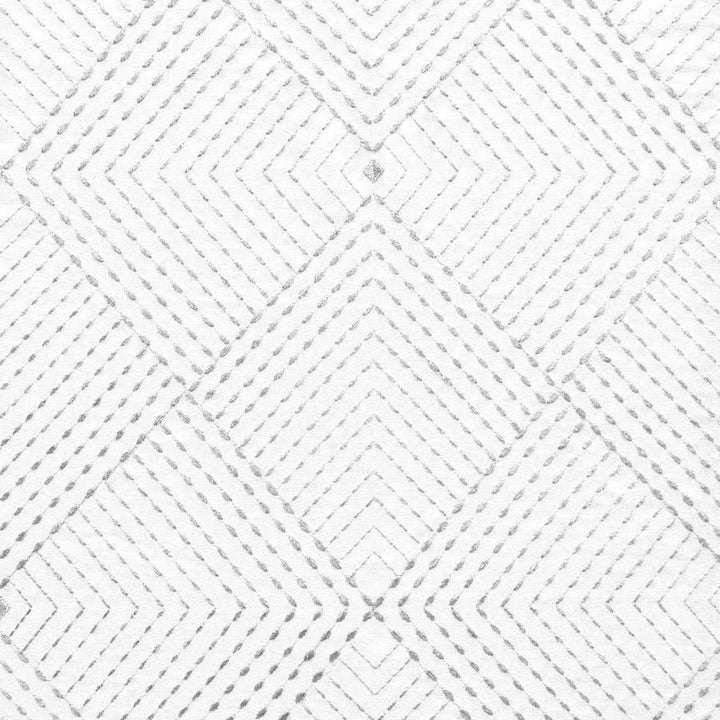 Kite # 414 Tinsel by Maxwell Fabric Color Theory-Vol.Vi Flagstone 65% COTTON/30% RAYON/5% ZARI INDIA V-15"H-13" 54"EMB.52" - Fabric Carolina -