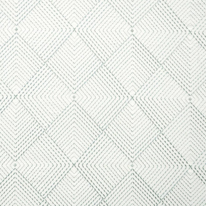 Kite # 817 Pool by Maxwell Fabric Color Theory-Vol.Vi Odyssey 65% COTTON/30% RAYON/5% ZARI INDIA V-15"H-13" 54"EMB.52" - Fabric Carolina -