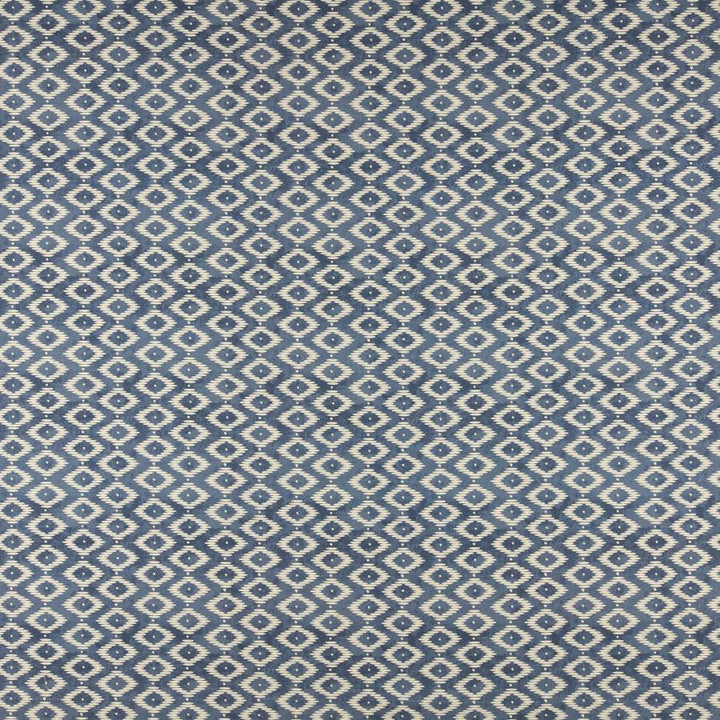 Kodi # 559 Blue by Maxwell Designer Fabric Print Gallery Iii 85% COTTON
15% LINEN SPAIN V-6.9" H-3.9" 55" - Swanky Fabrics -