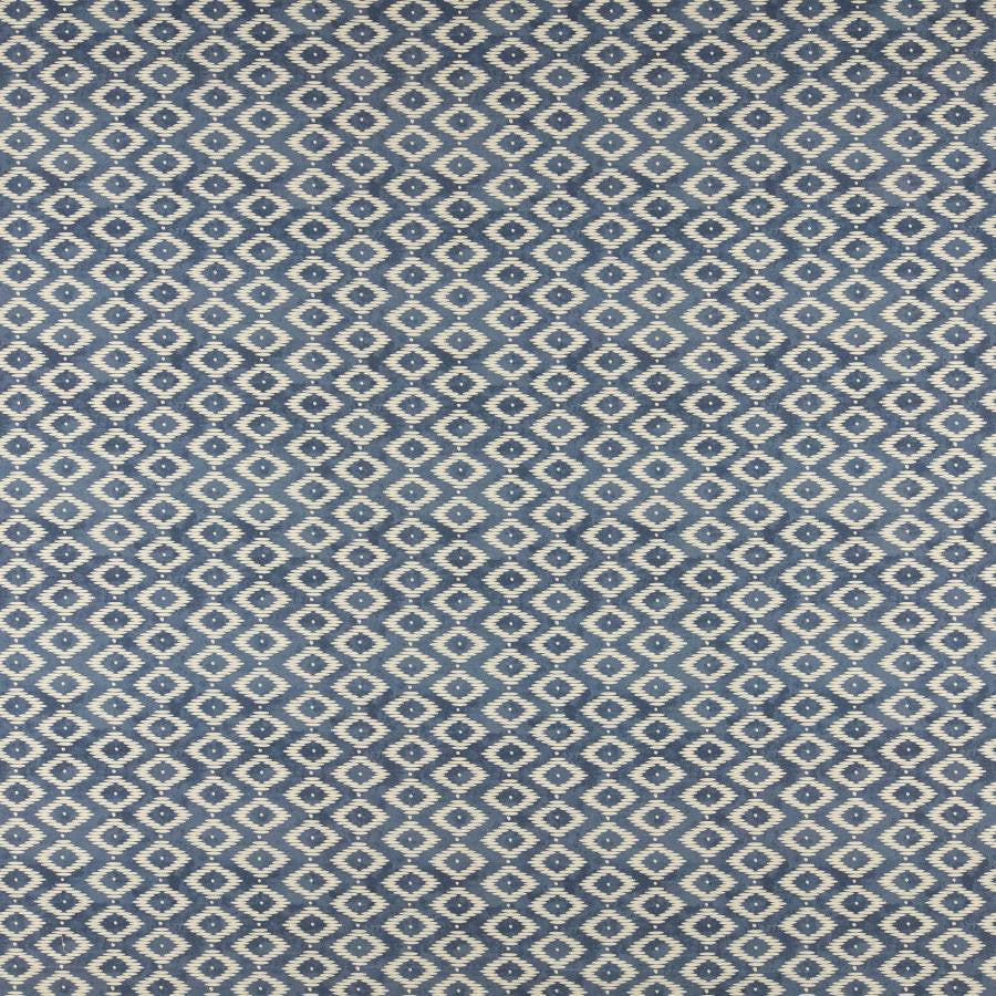 Kodi # 559 Blue by Maxwell Fabric Print Gallery Iii 85% COTTON
15% LINEN SPAIN V-6.9" H-3.9" 55" - Fabric Carolina -