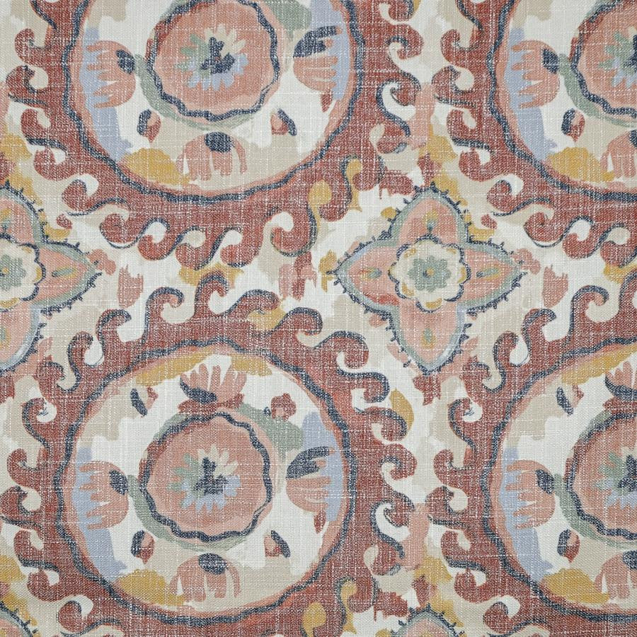 Kirkby # 511 Morocco by Maxwell Fabric Print Gallery Ii 69% POLYESTER
23% VISCOSE
8% LINEN CHINA V-13.5" H-13.5" 54" - Fabric Carolina -