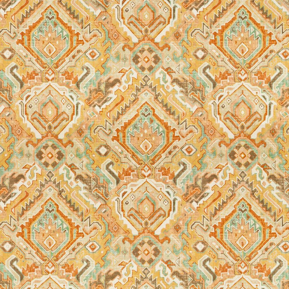 Kachina 3 Marigold by Stout Fabric Rainbow Library Mango/Cayenne 100% Cotton SOUTH KOREA FLAME RETARDANT-U.F.A.C. CLASS 1 (OR A) FLAME RETARDANT-N.F.P.A. 260A CLASS 1 CATB 117-2013 WYZENBEEK 30 000 DOUBLE RUB WEAR TEST (HEAVY DUTY) Horizontal: 18 and Vertical: 18 54 in - Fabric Carolina -
