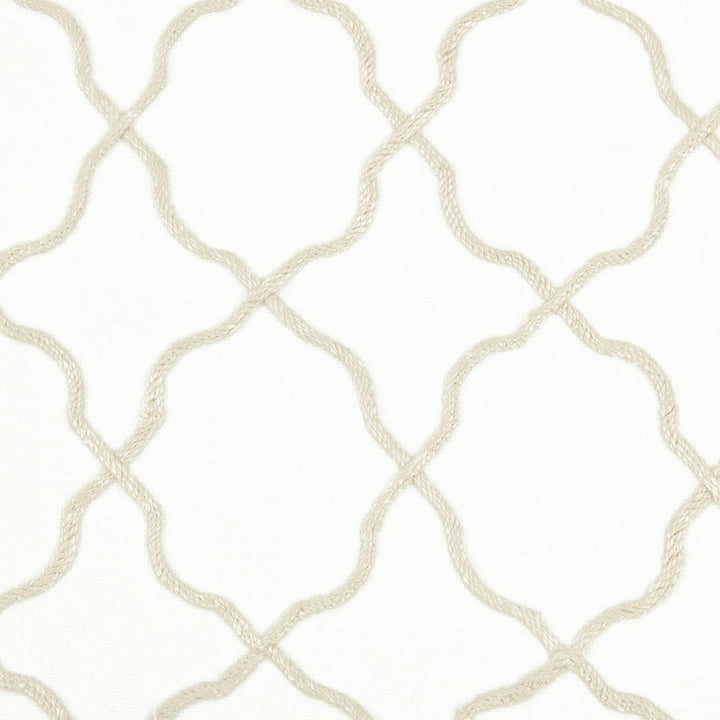 Kahuna 2 Natural by Stout Fabric COLOR MY WINDOW EMBROIDERY/SNOW 65%POL 23%SVI 12%LIN INDIA </p><p>Repeat: 3.25 51 in - Fabric Carolina -