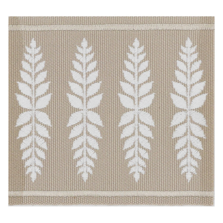 Kailua Tape 2 Bisque by Stout Designer Trim SMALL WONDERS TRIM 100%POL CHINA Horizontal: 1.000 and Vertical: 0.000 3.5 in - Swanky Fabrics -