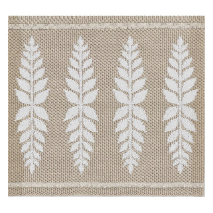 Kailua Tape 2 Bisque by Stout Trim Stout Trim Kailua Tape 2 BisqueTrim SMALL WONDERS TRIM 100%POL CHINA </p><p>Repeat: H: 1.000, V: 0.000 3.5 in - Fabric Carolina -