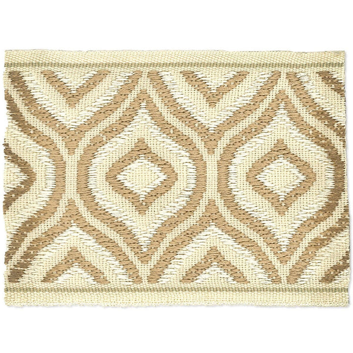 Kaleidoscope 2 Biscuit by Stout Trim Stout Trim Kaleidoscope 2 BiscuitTrim HARMONY TRIM 57%SVI 43%POL CHINA </p><p>Repeat: H: 0.000, V: 0.000 3 in - Fabric Carolina -
