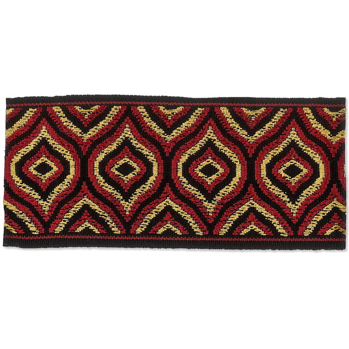 Kaleidoscope 3 Pepper by Stout Trim HARMONY TRIM 57%SVI 43%POL CHINA Horizontal: 0 and Vertical: 0 3 in - Fabric Carolina -